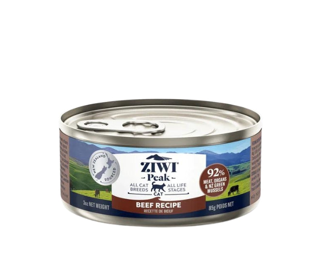 Ziwi Peak Beef Recipe Canned Cat Food