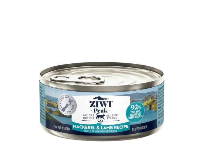 Ziwi Peak Mackerel & Lamb Recipe Canned Cat Food