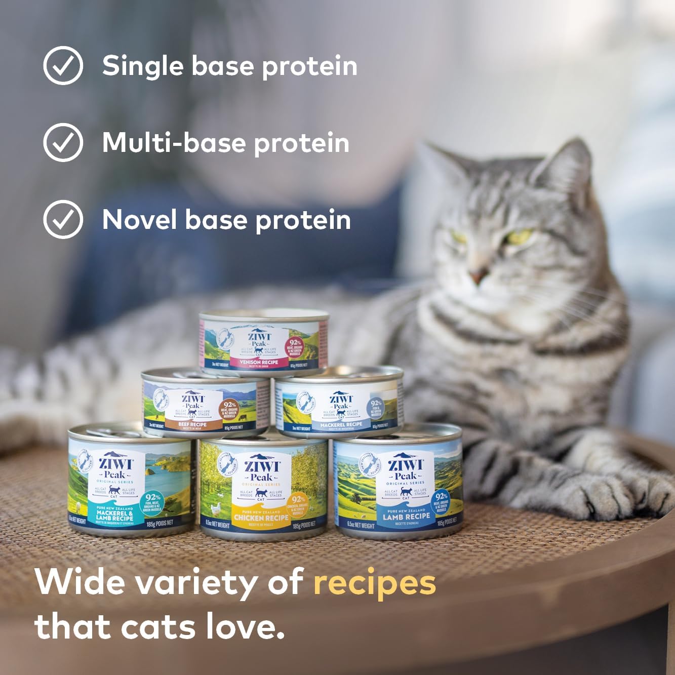 Ziwi Peak Beef Recipe Canned Cat Food