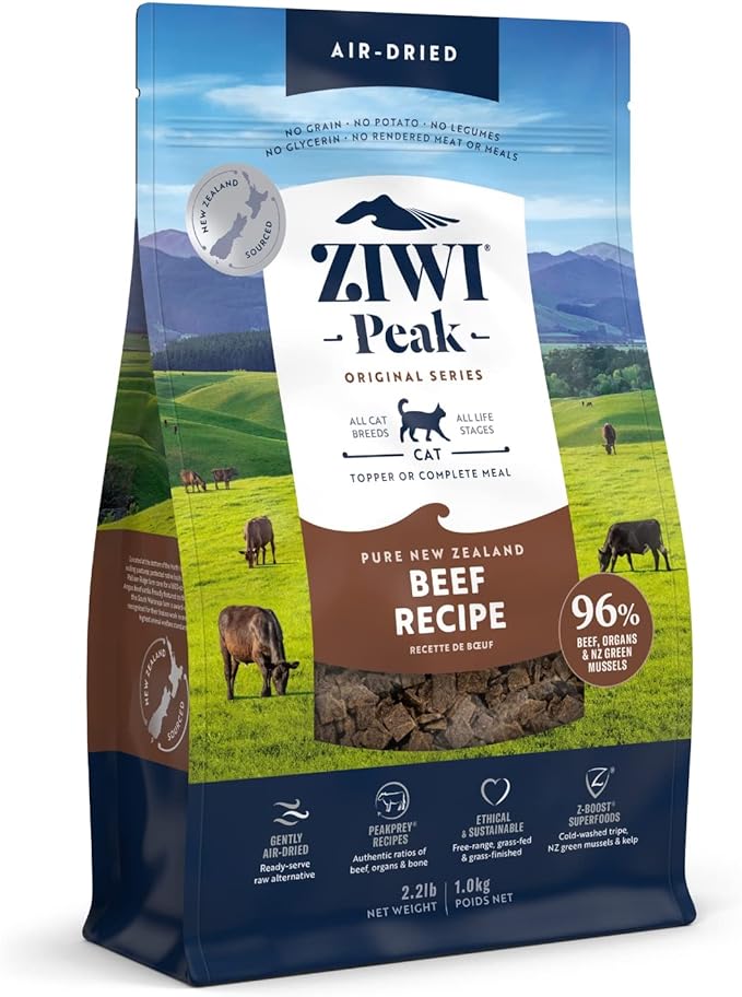 Ziwi Peak Air-Dried Beef Recipe Cat Food