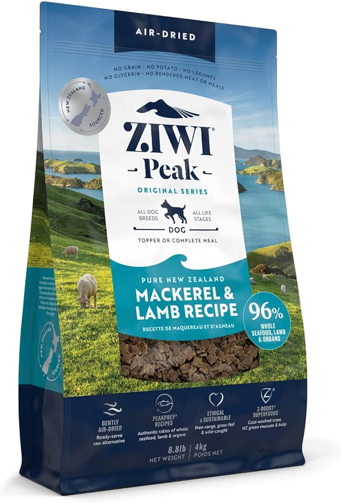 Ziwi Peak Dog Food Mackerel & Lamb