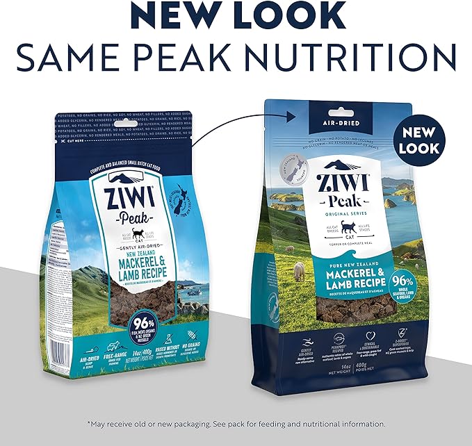 Ziwi Peak Air-Dried Mackerel & Lamb Recipe Cat Food