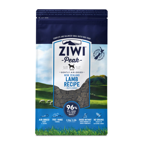 Ziwi Peak Air Dried Dog Food بنكهة لحم الضأن