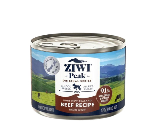 Ziwi Peak Canned Dog Food Beef  Flavour