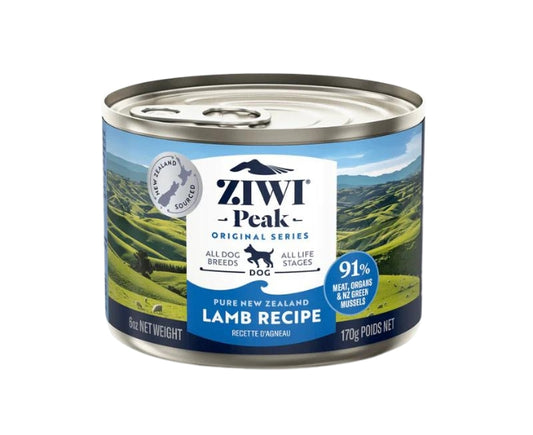 Ziwi Peak Canned Dog Food Lamb Flavour