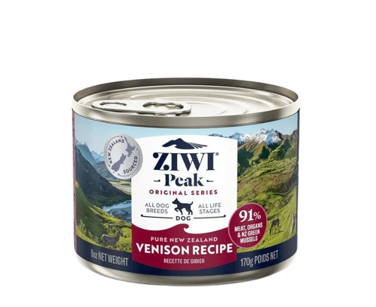 Ziwi Peak Canned Dog Food Venison  Flavour