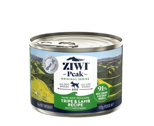 Ziwi Peak Canned Dog Food Tripe & Lamb Flavour