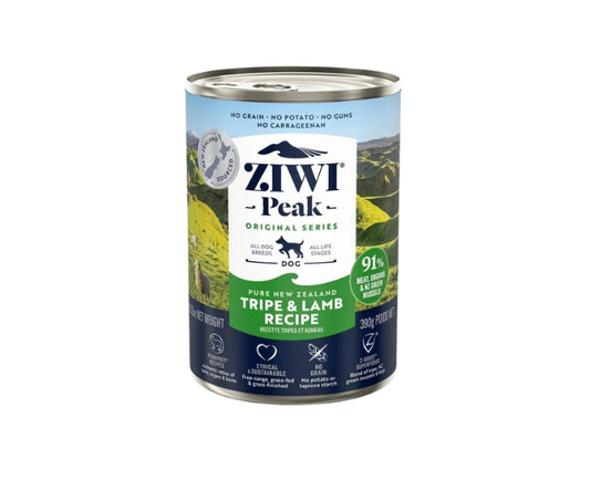 Ziwi Peak Canned Dog Food Tripe & Lamb Flavour