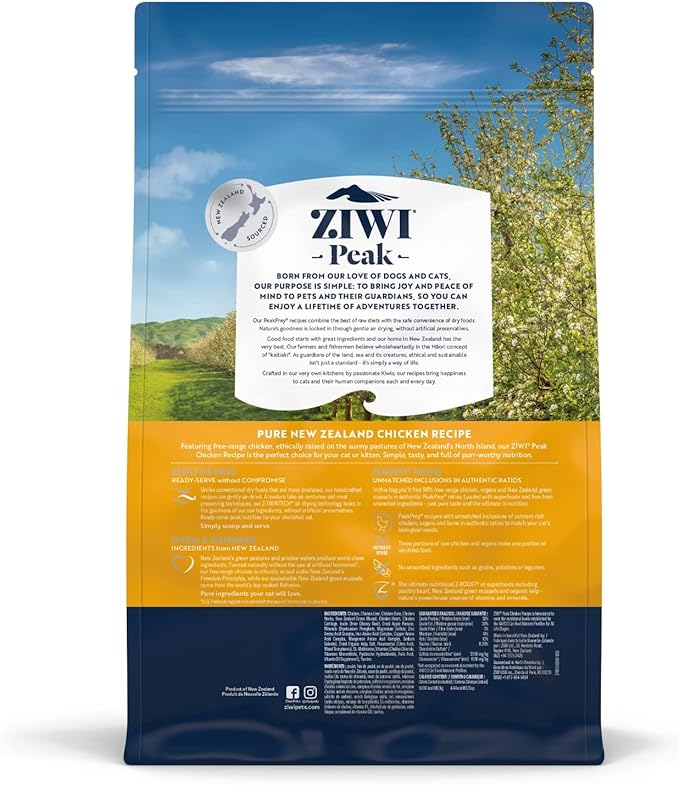 Ziwi Peak Air-Dried Chicken Recipe Cat Food