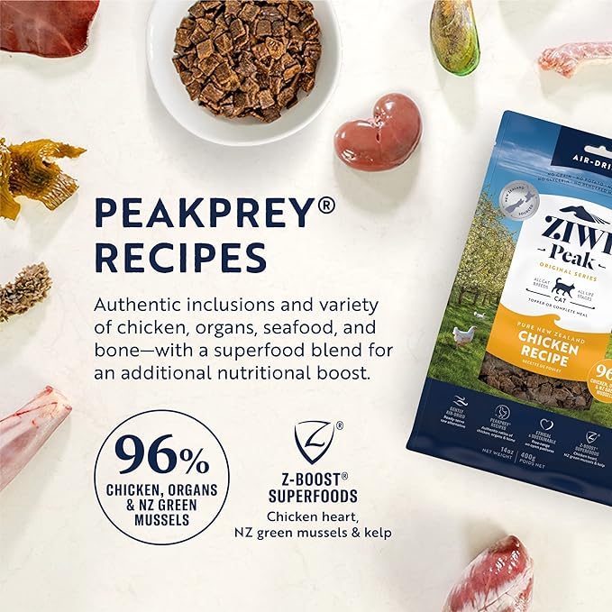 Ziwi Peak Air-Dried Chicken Recipe Cat Food