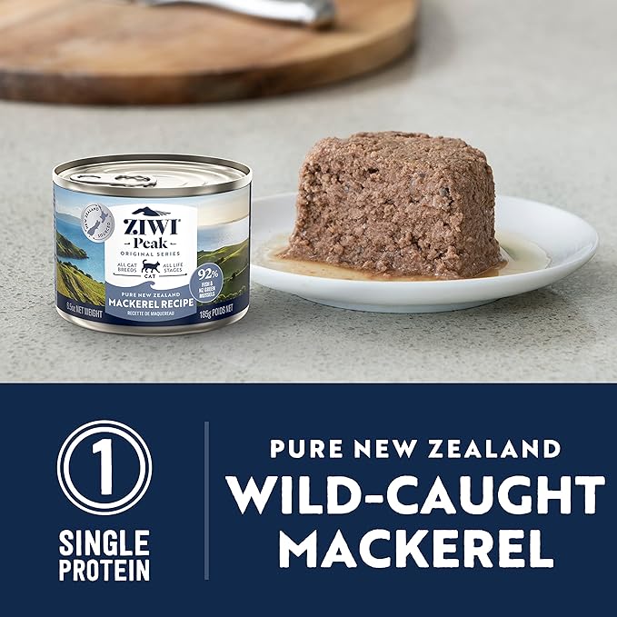 Ziwi Peak Mackerel Recipe Canned Cat Food