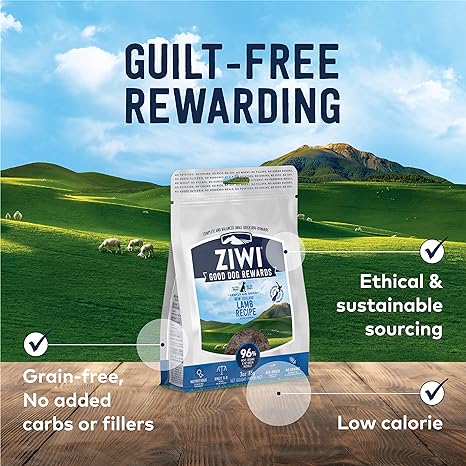 Ziwi Peak Good Dog Rewards Pouches Lamb Flavour