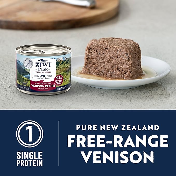 Ziwi Peak Venison Recipe Canned Cat Wet Food