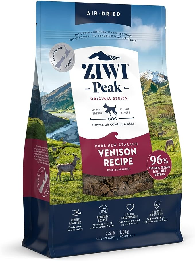 Ziwi Peak Dog Food Venison (pre-order)