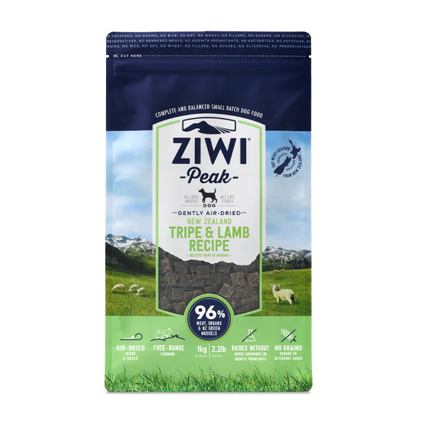 Ziwi Peak Air Dried Dog Food Crisp & Lamb Flavor