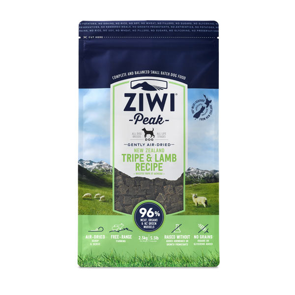 Ziwi Peak Air Dried Dog Food Crisp & Lamb Flavor