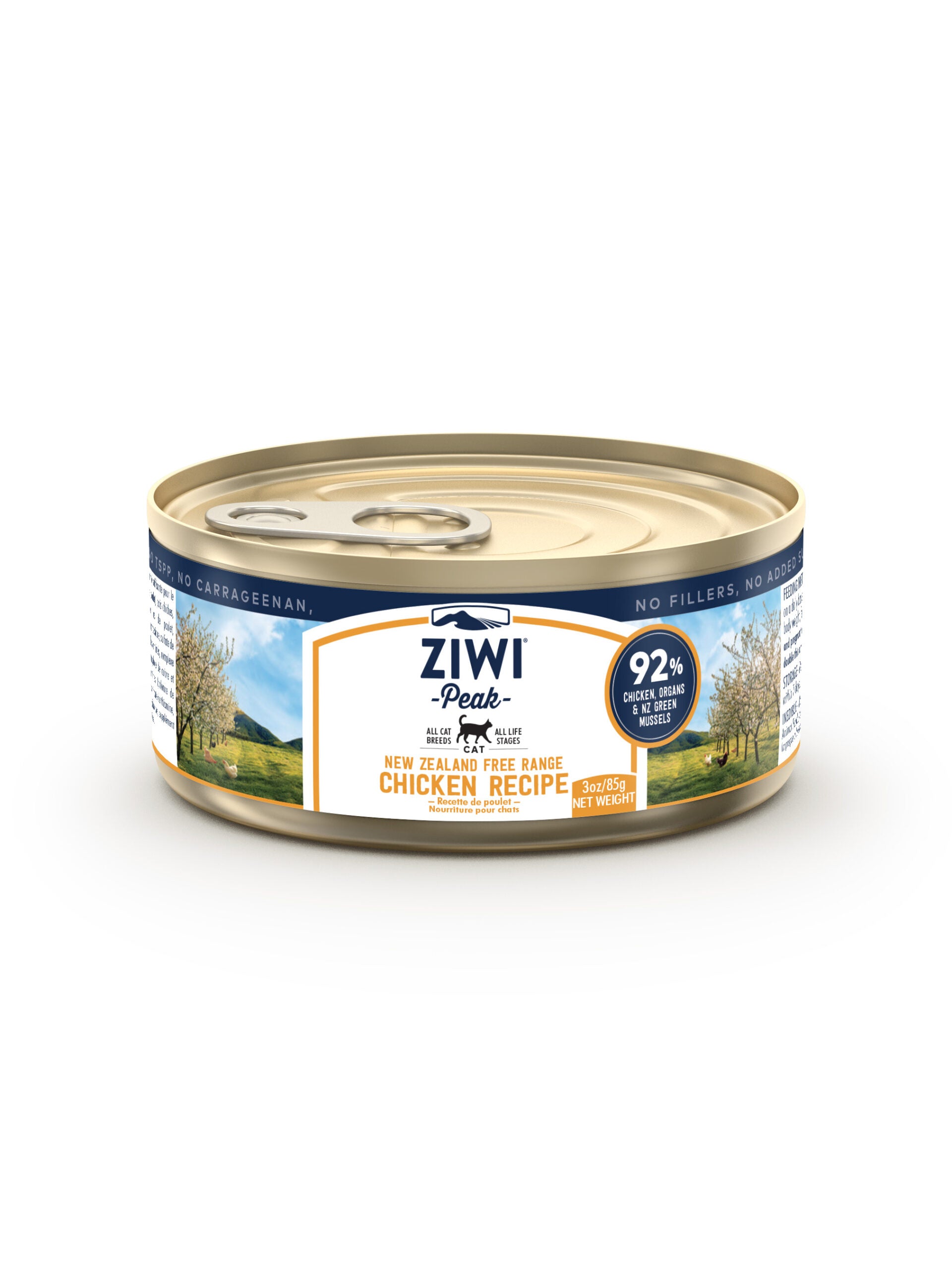 Ziwi Peak Chicken 85g Can_FOP